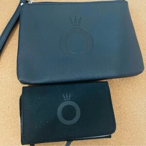 Pandora Black Travel Jewelry Set with wristlet Bag
